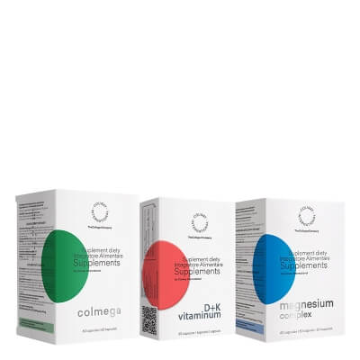 Colway International Balance Set ZESTAW Kompozycja trzech form magnezu 60 szt. + Kwasy omega o idealnej czystości 60 szt + Witamina D+K 60 szt