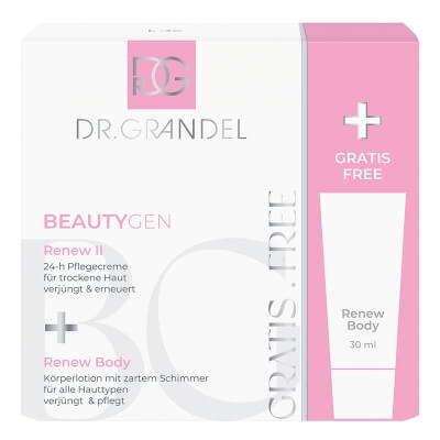 Dr Grandel BeautyGen ZESTAW Krem odmładzający z ekstraktem ze śnieżnej algi i peptydami 50 ml + Krem odmładzający do ciała z ekstraktem ze śnieżnej algi 30 ml