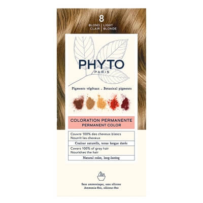 Phyto Hair Dye Farba do włosów - jasny blond (kolor 8 Blond Clair) 1 szt