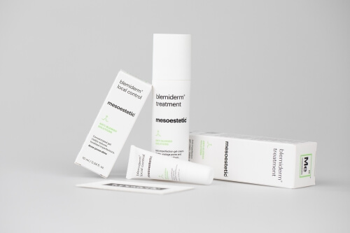 Pielęgnacja skóry trądzikowej Mesoestetic Blemiderm