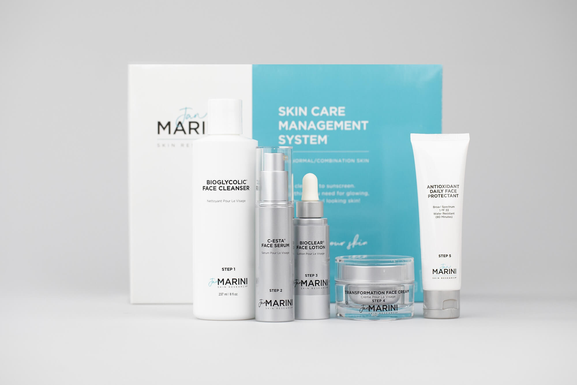 Marini SkinSolutions Skin Care Management System™ ZESTAW Przeciwzmarszczkowy dla skóry normalnej i mieszanej 1 szt