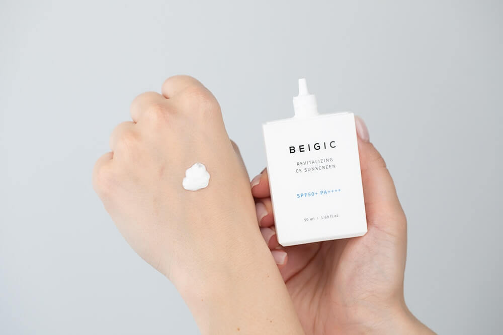 Beigic Revitalizing CE Sunscreen SPF 50 PA++++ Rewitalizujący krem ​​przeciwsłoneczny 50 ml