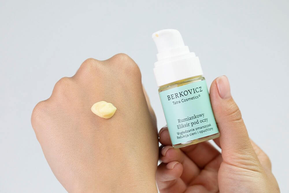 Berkovicz Chamomile Eye Elixir Serum pod oczy na cienie i opuchliznę z rumiankiem 15 ml