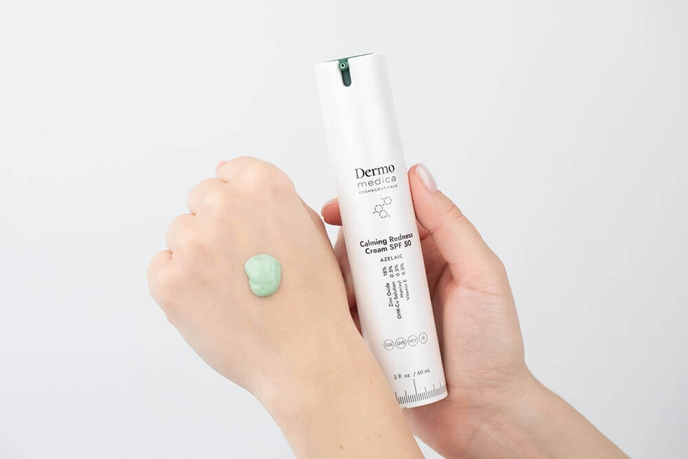 Dermomedica Calming Redness Cream SPF 50 Krem fotoprotekcyjny nowej generacji o właściwościach kojących, regenerujących i przeciwzapalnych 60 ml