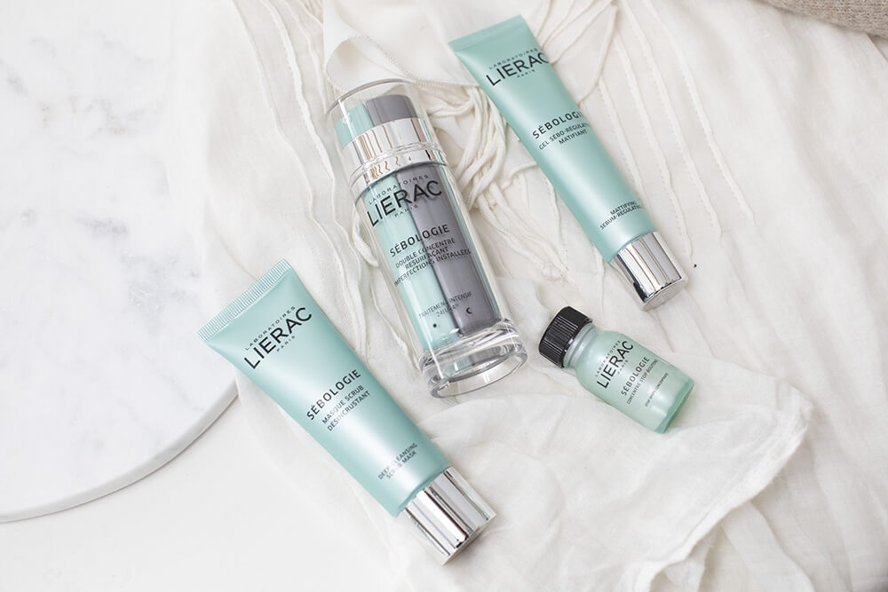 Lierac Sebologie Mask Maska głęboko oczyszczająca 50 mlLierac Sebologie Double Concentre Dwuetapowy koncentrat na dzień i noc 2x15 mlLierac Sebologie Stop Boutons Dwufazowy punktowy koncentrat - stop wypryskom 15 mlLierac Sebologie Gel Matujący żel regulujący wydzielanie sebum 40 ml