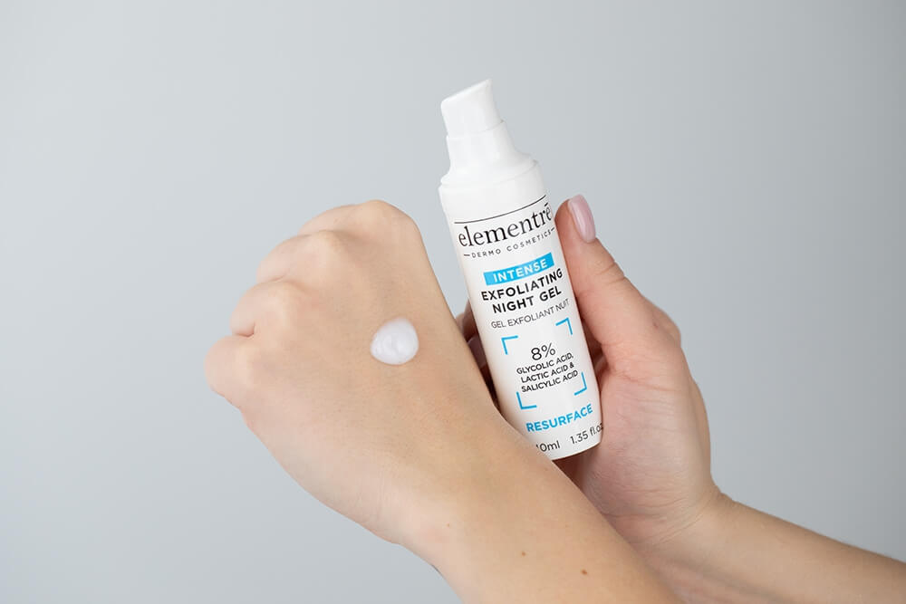Elementre Exfoliating Night Gel Złuszczający żel na noc 40 ml