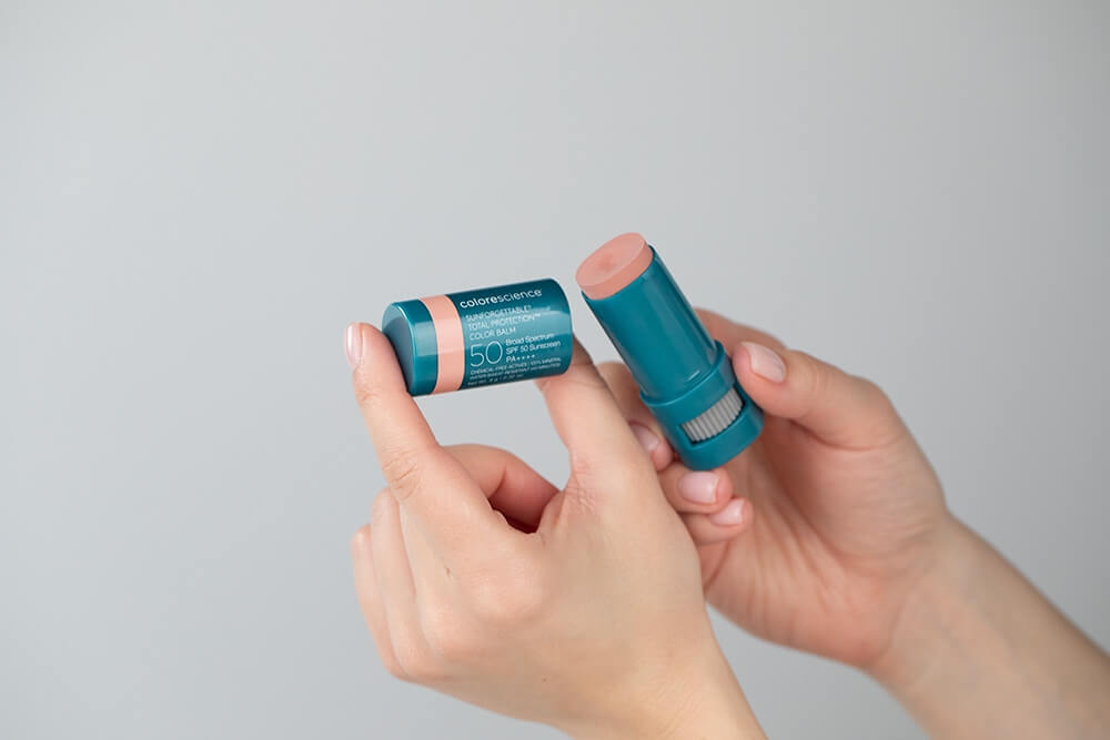 Colorescience Sunforgettable Total Protection Color Balm SPF 50 Balsam do ust oraz policzków (kolor Blush) 9 g
