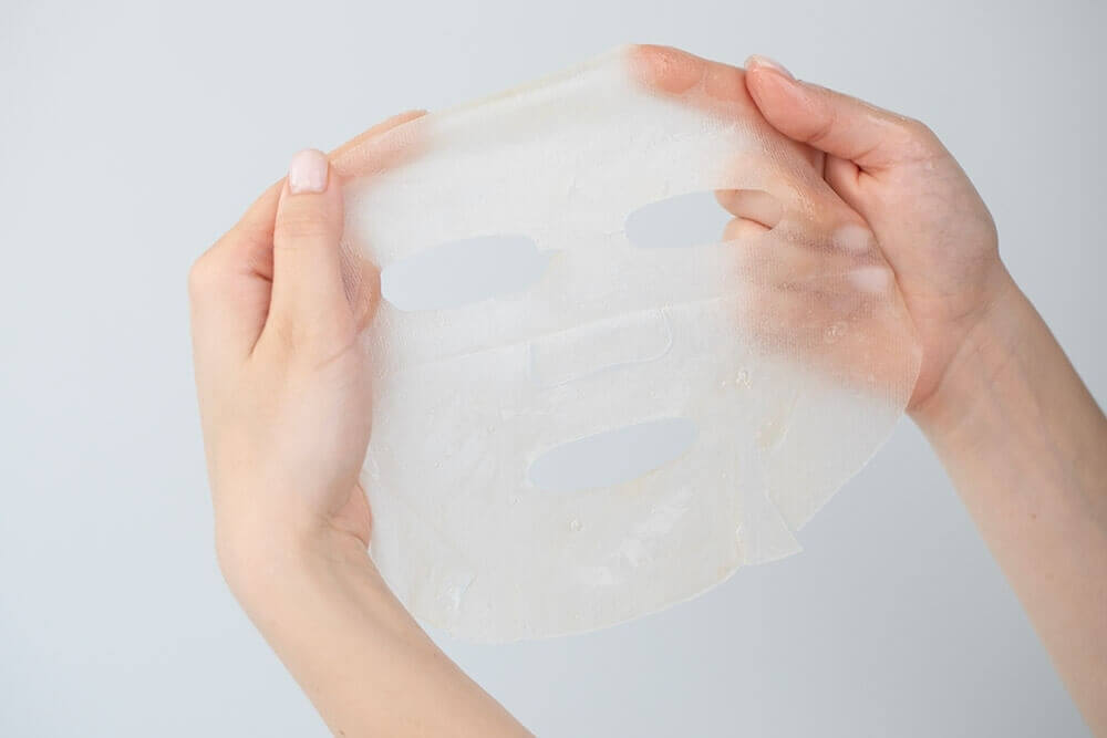 Beigic Luminous Hydrating Sheet Mask Box ZESTAW Rozświetlająco-nawilżająca maska w płachcie 25 ml x 4