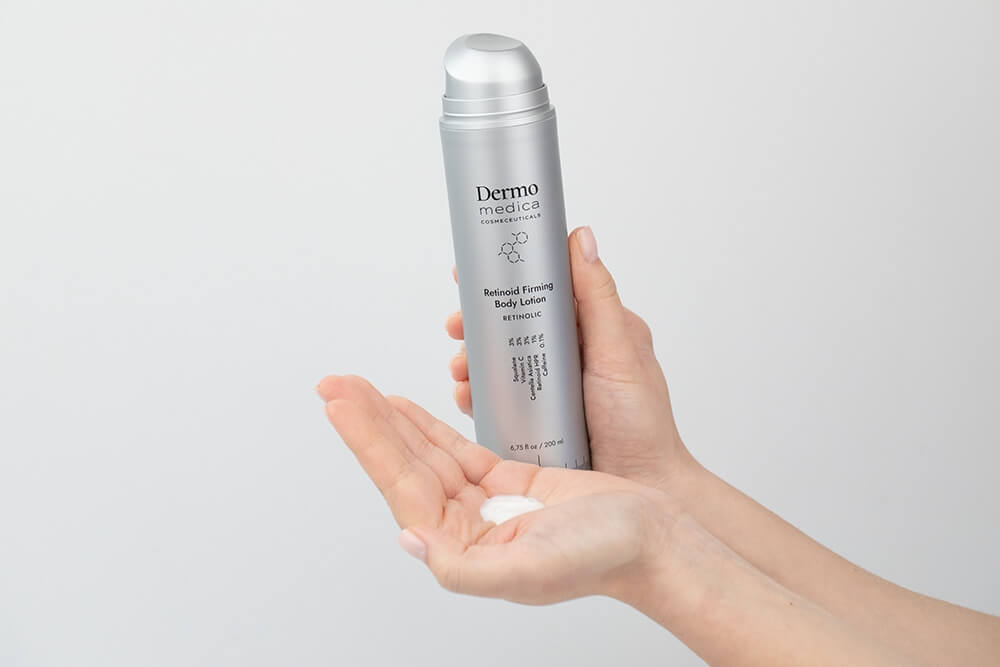Dermomedica Retinoid Firming Body Lotion Ekskluzywny lotion liftingujący dla intensywnego ujędrnienia skóry 200 ml
