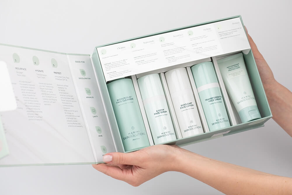 Marini SkinSolutions Skin Care Management System™ ZESTAW Przeciwzmarszczkowy dla skóry normalnej i mieszanej 1 szt