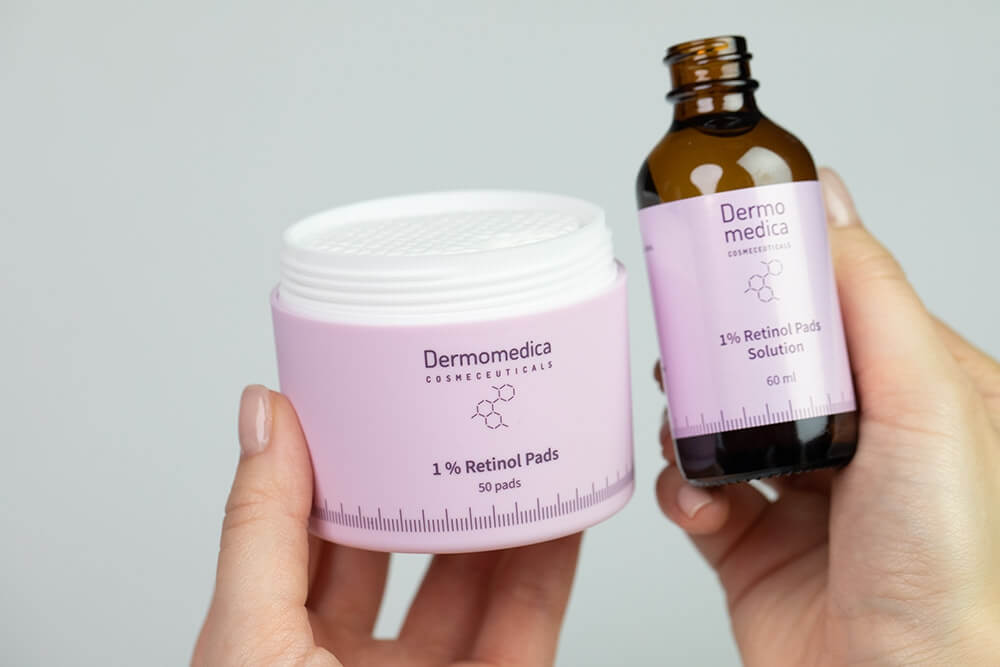 Dermomedica Retinoid Booster - Pads Płatki z retinolem 50 szt