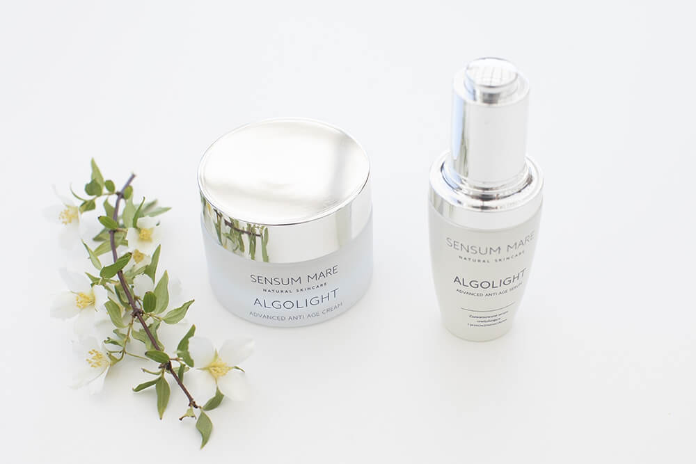 Sensum Mare AlgoLight Advanced Anti Age Cream Zaawansowany krem rewitalizujący i przeciwzmarszczkowy o lekkiej konsystencji 50 mlSensum Mare AlgoLight Advanced Anti Age Serum Serum rewitalizujące i przeciwzmarszczkowe 35 ml