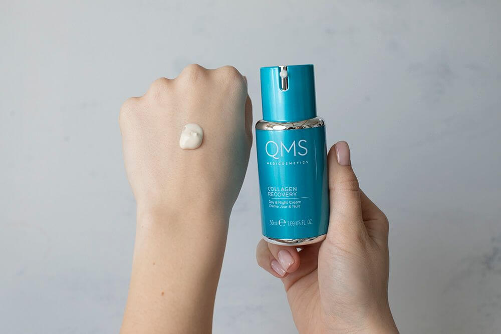 QMS Derma Expert Collagen Skin Recovery Cream Kolagenowy krem poprawiający gęstość skóry z peptydami 50 ml