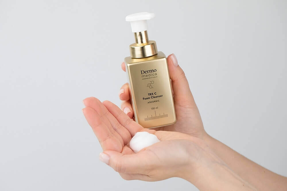 Dermomedica TRX C Foam Cleanser Pianka rozjaśniająco - łagodząca zaczerwienienia 150 ml