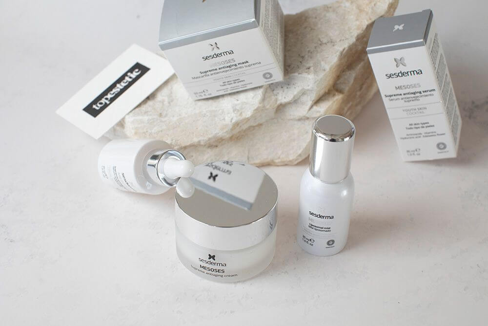 Sesderma Mesoses Mask Maska do twarzy 50 mlSesderma Mesoses Liposomal Mist Mgiełka do twarzy 30 mlSesderma Mesoses Serum Serum liposomowe 30 mlSesderma Mesoses Cream Krem do twarzy nawilżający 50 ml