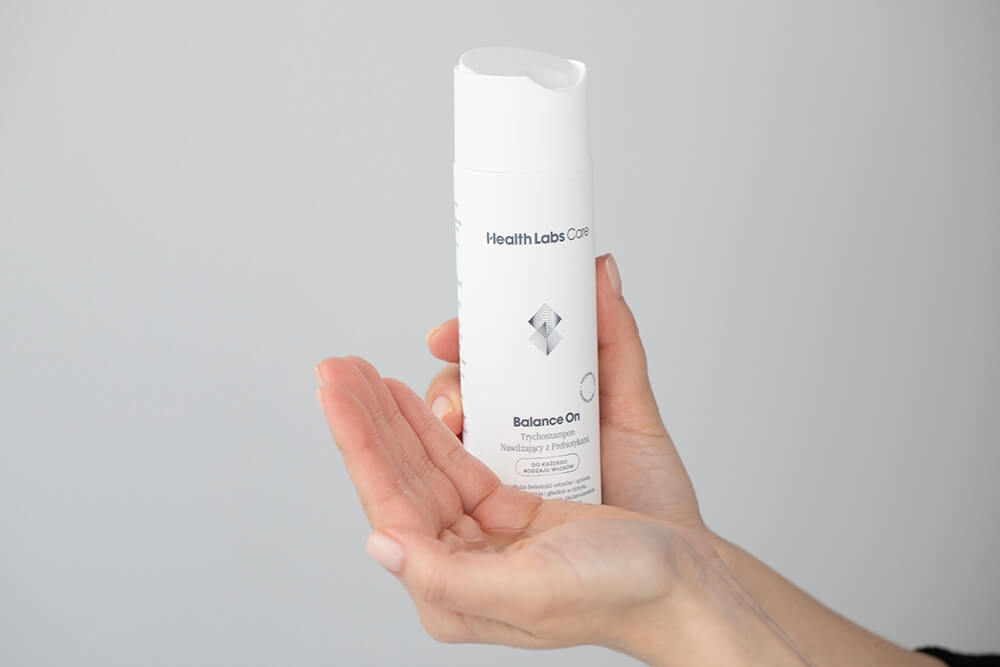 Health Labs Care Balance On Shampoo Trychoszampon nawilżający z prebiotykami 250 ml