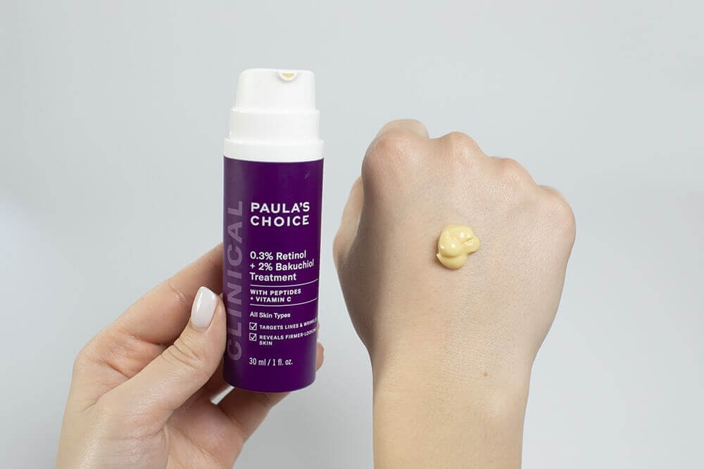 Paulas Choice 0.3% Retinol + 2% Bakuchiol Treatment Krem z retinolem o potrójnym działaniu przeciwzmarszczkowym 30 ml