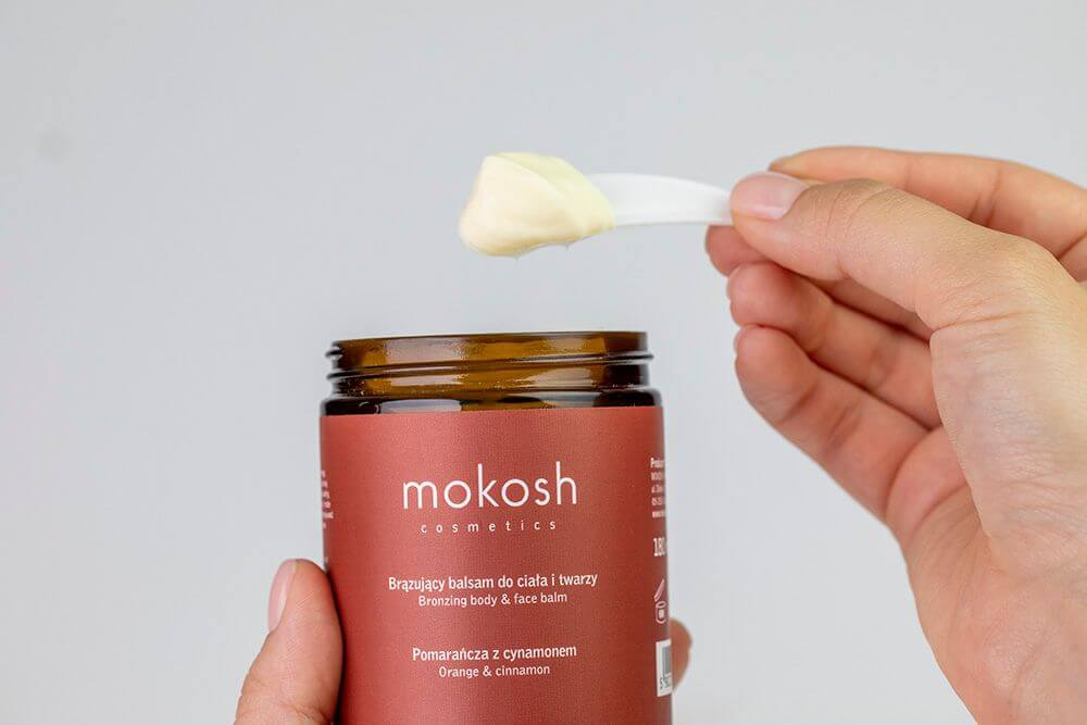 Mokosh Bronzing Body & Face Balm Orange & Cinnamon Brązujący balsam do ciała i twarzy - Pomarańcza z cynamonem 180 ml