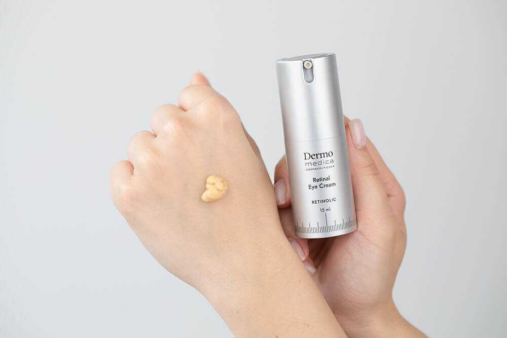 Dermomedica Retinal Eye Cream Liftingująco - drenujący eliksir dla wypoczętych oczu 15 ml
