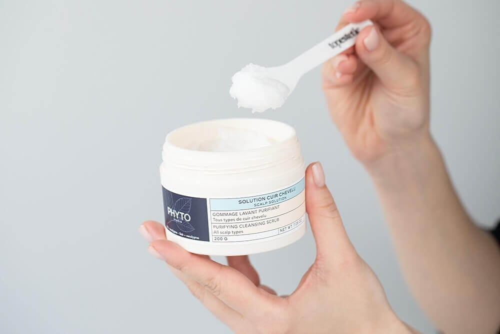 Phyto Scalp Solution Purifying Cleansing Scrub Oczyszczający peeling myjący z solą morską 200 g