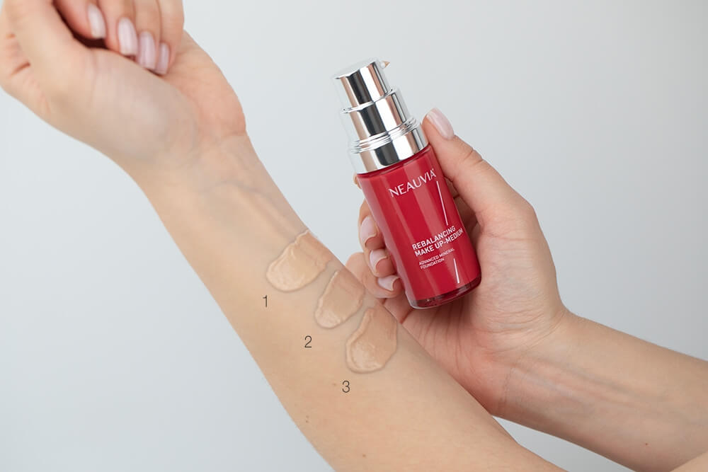 Neauvia Rebalancing Make Up Pozabiegowy make-up kolor light 30 mlNeauvia Rebalancing Make Up Pozabiegowy make-up kolor medium 30 mlNeauvia Rebalancing Make Up Pozabiegowy make-up kolor dark 30 ml