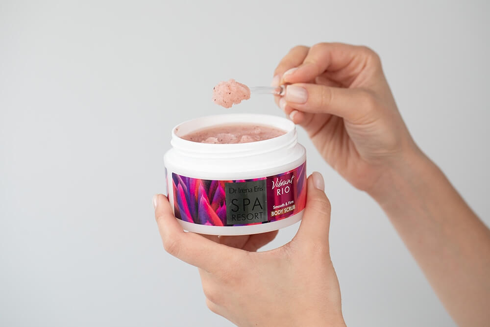 Dr Irena Eris Vibrant Rio Body Scrub Wygładzająco-ujędrniający peeling do ciała 200 g