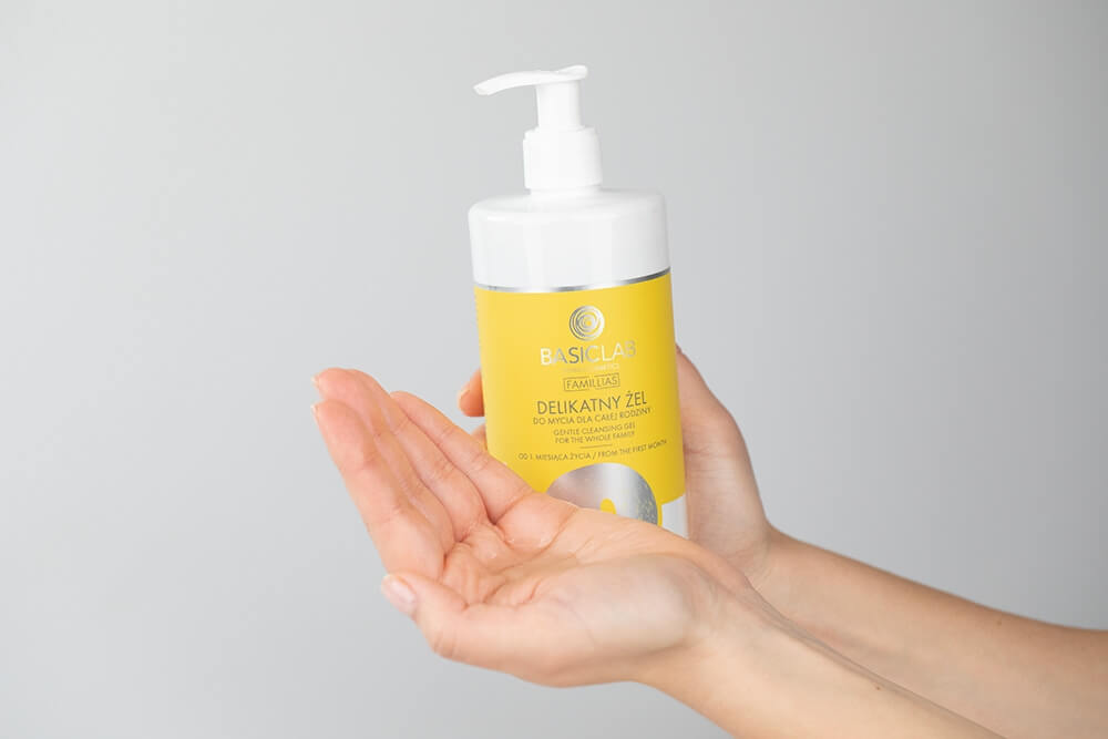 BasicLab Gentle Cleansing Gel Delikatny żel do mycia dla całej rodziny 500 ml