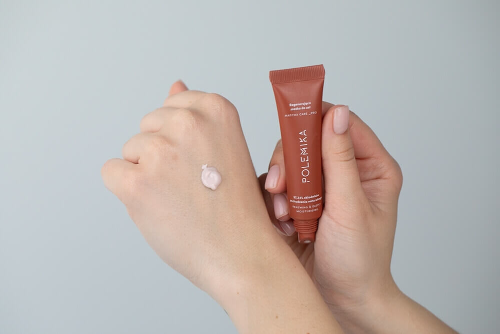 Polemika Matcha Care Pro Regenerująca maska do ust 12 ml