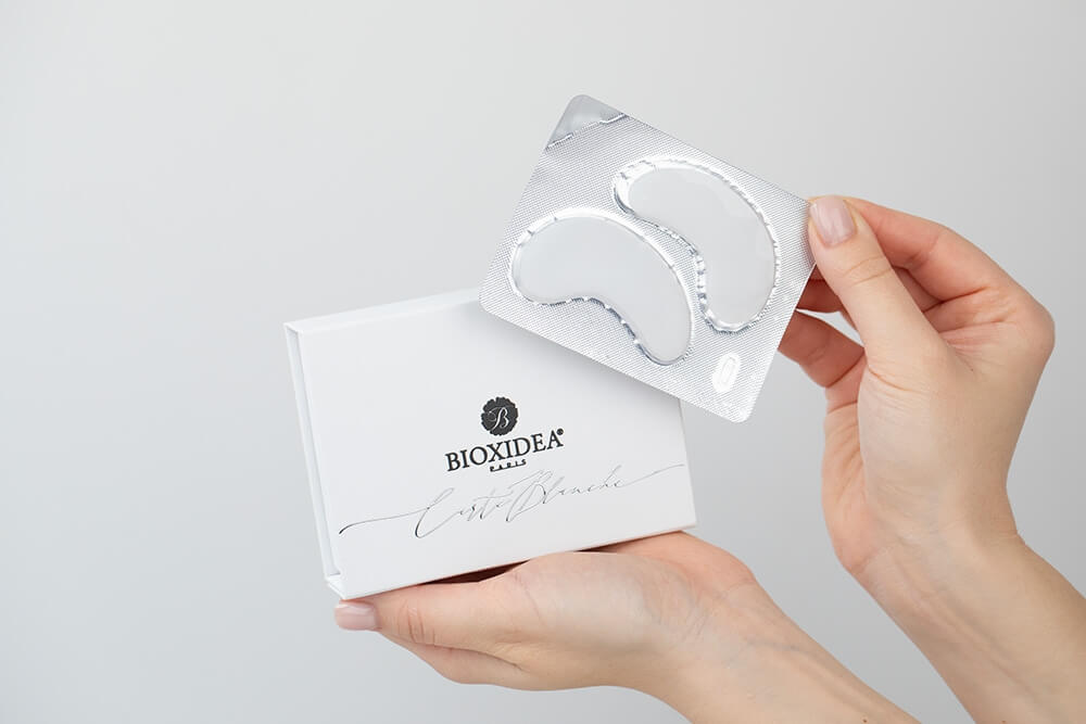 Bioxidea Carte Blanche Under Eye Mask x 3 ZESTAW Odmładzająca maska pod oczy 5g x 3