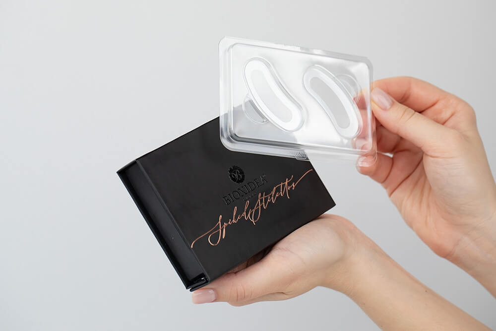 Bioxidea Spiked Stilettos 2-in-1 x 3 ZESTAW Mikroigłowa maska 2 w 1 pod oczy i na zmarszczki mimiczne 5g x 3