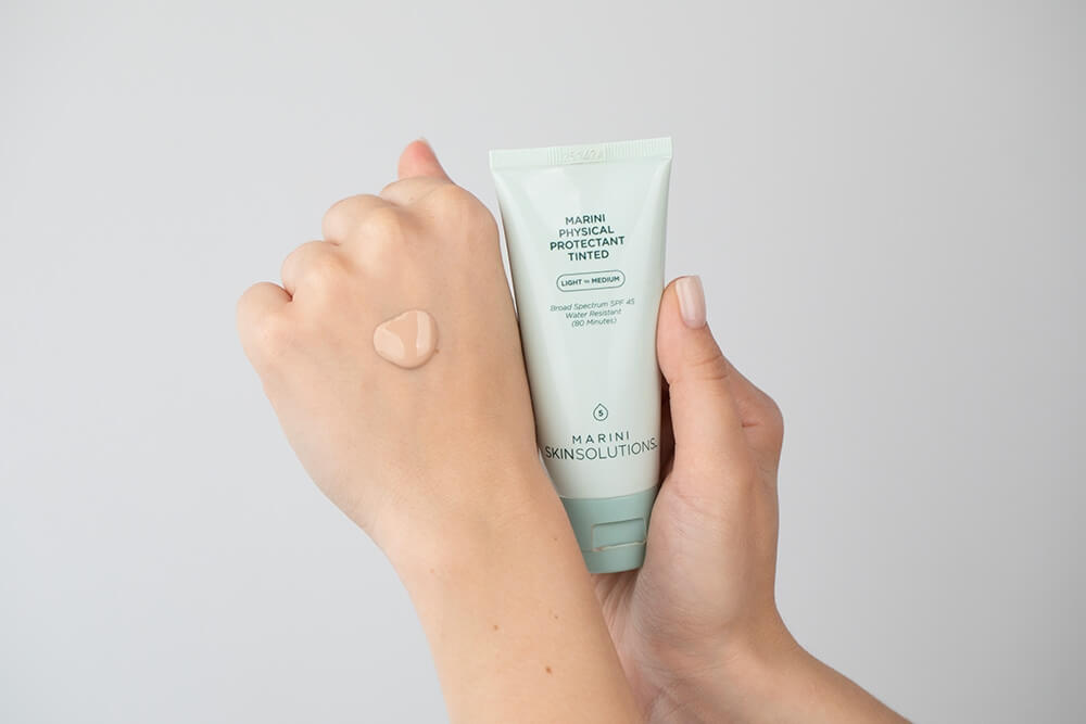 Marini SkinSolutions Physical Protectant Tinted SPF 30 Light To Medium Krem ochronny koloryzujący (kolor średni) 57 g