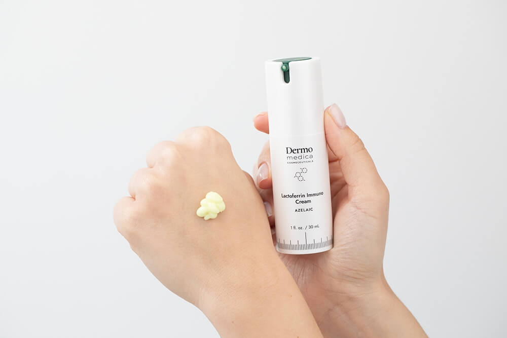 Dermomedica Lactoferrin Immuno Cream Krem dla skóry skłonnej do trądziku pospolitego, różowatego, trądziku grzybiczego oraz ŁZS 30 ml