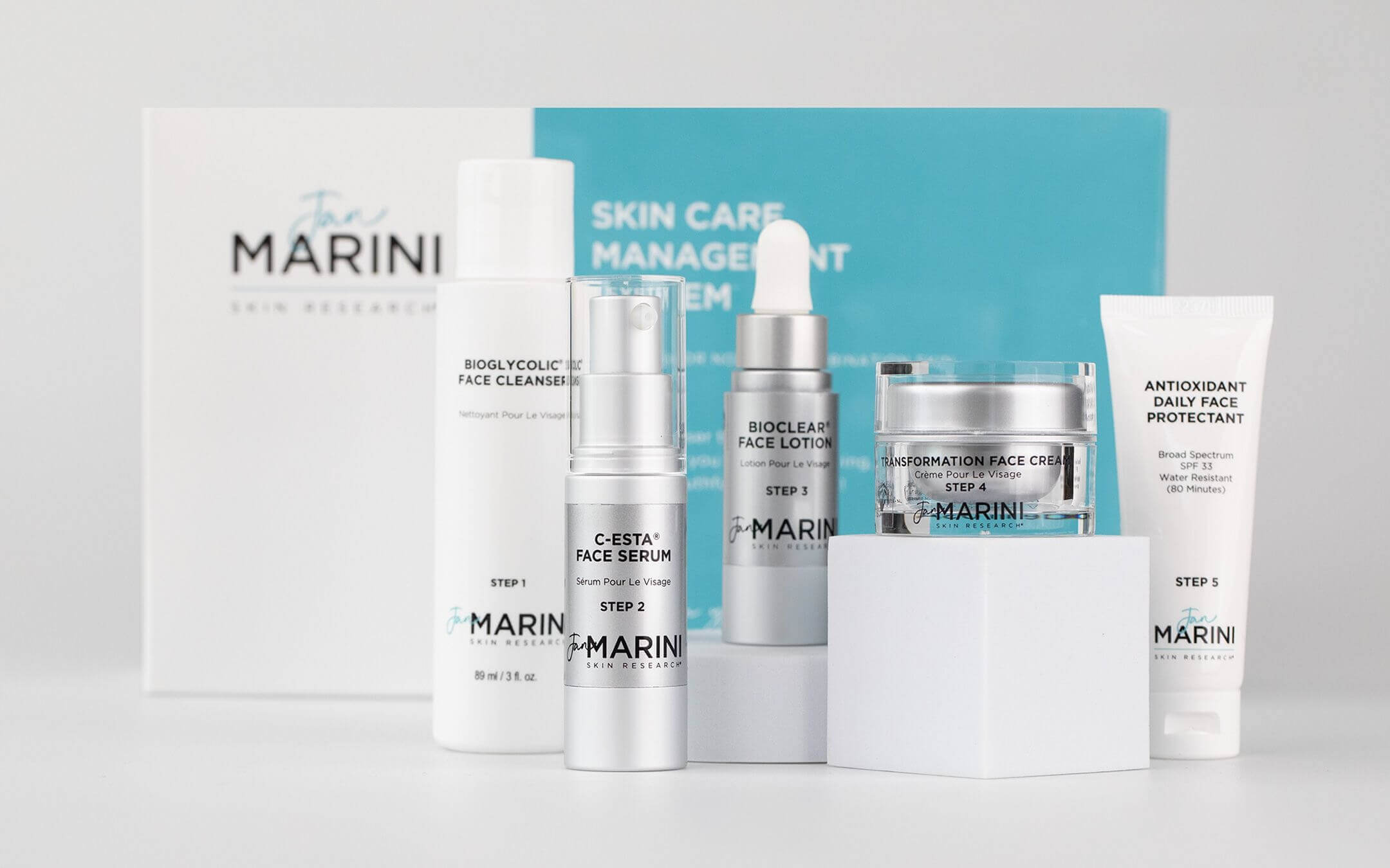 Marini SkinSolutions Skin Care Management System™ Starter ZESTAW Przeciwzmarszczkowy do skóry normalnej i mieszanej 1 szt