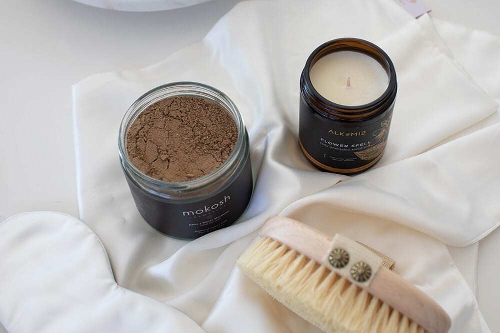 Alkmie Orient Chram Świeca sojowa 180 mlMokosh Dead Sea Mud Face & Body Mask Błoto z Morza Martwego - Maska na twarz i ciało 250 ml