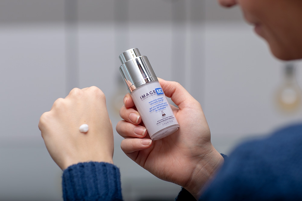 Image Skincare Restoring Recovery Eye Gel Intensywna kuracja odbudowująca kolagen,wygładzająca zmarszczki i rozświetlająca 15 ml