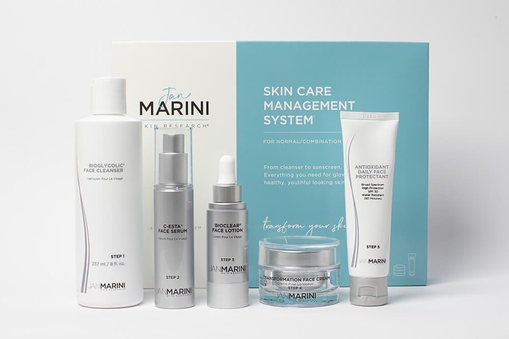 Marini SkinSolutions Skin Care Management System™ ZESTAW Przeciwzmarszczkowy dla skóry normalnej i mieszanej 1 szt