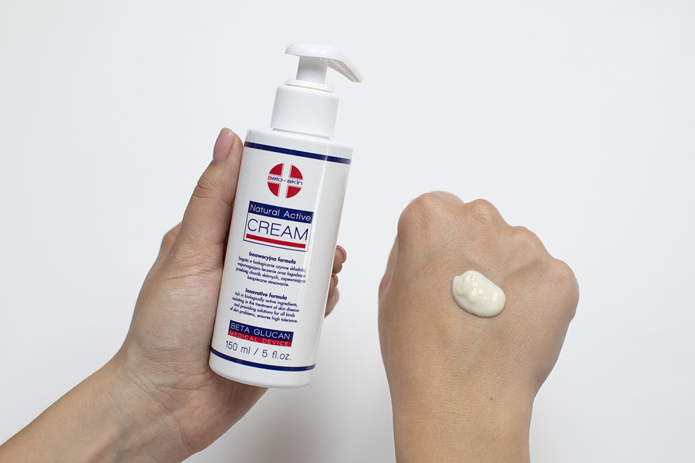Beta Skin Natural Active Cream Krem łagodzący przebieg chorób skórnych 150 ml
