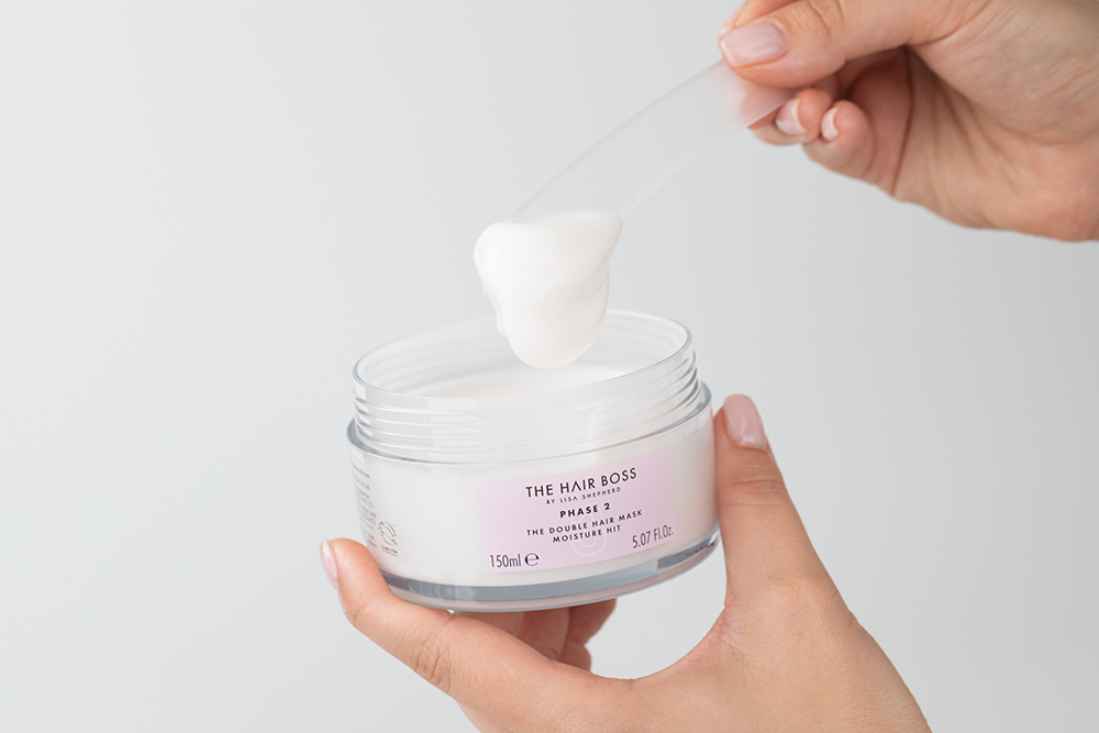 The Hair Boss Double Mask Maska keratynowa o podwójnym działaniu 2x150 ml