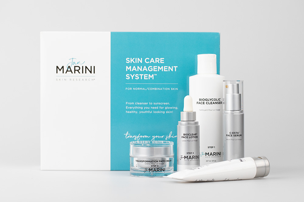 Marini SkinSolutions Skin Care Management System™ Tinted ZESTAW Przeciwzmarszczkowy dla skóry normalnej i mieszanej 1 szt