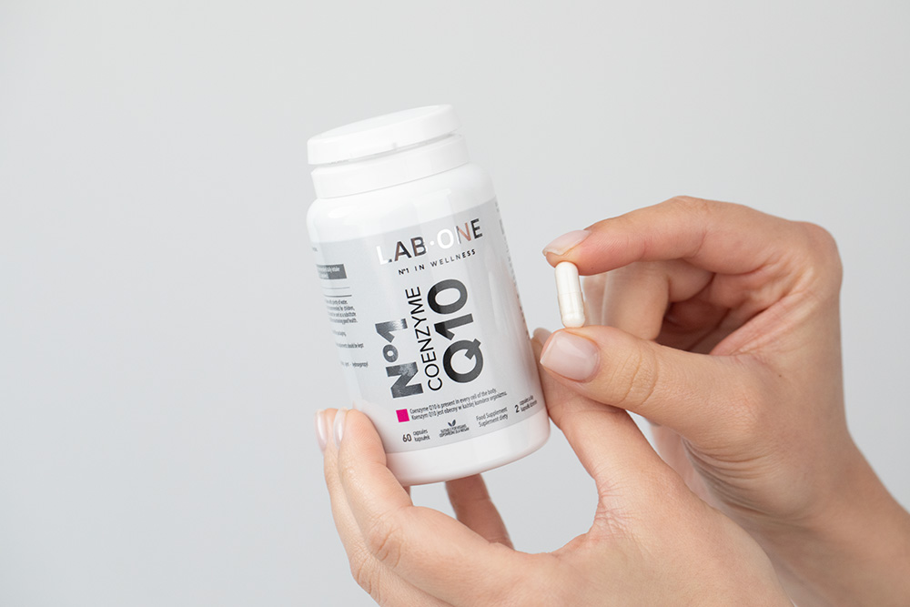 Lab One No1 Coenzyme Q10 Koenzym Q10 Suplement diety 60 kaps.