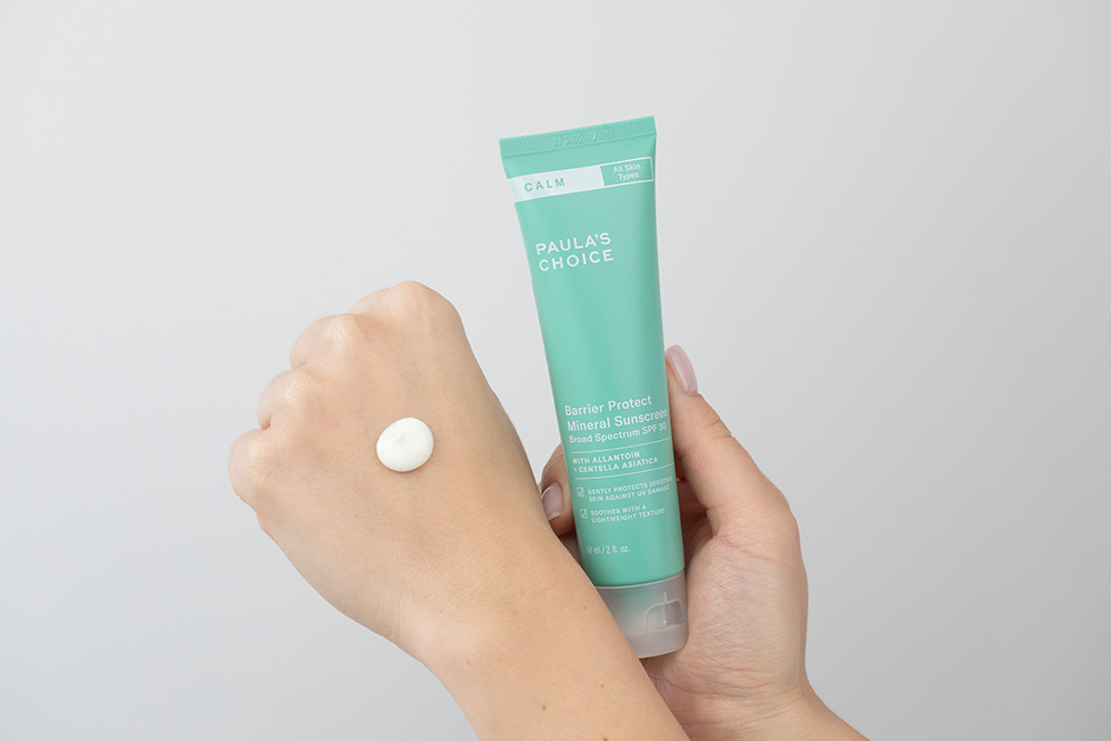 Paulas Choice Calm Barrier Protect Mineral Sunscreen SPF 30 Delikatna, mineralna ochrona przeciwsłoneczna SPF 30 60 ml