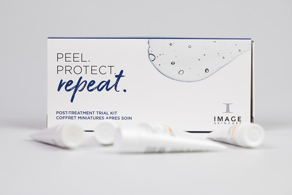 Image Skincare Post-Treatment Trial Kit ZESTAW podróżny po profesjonalnym zabiegu złuszczającym 5x7,4 ml
