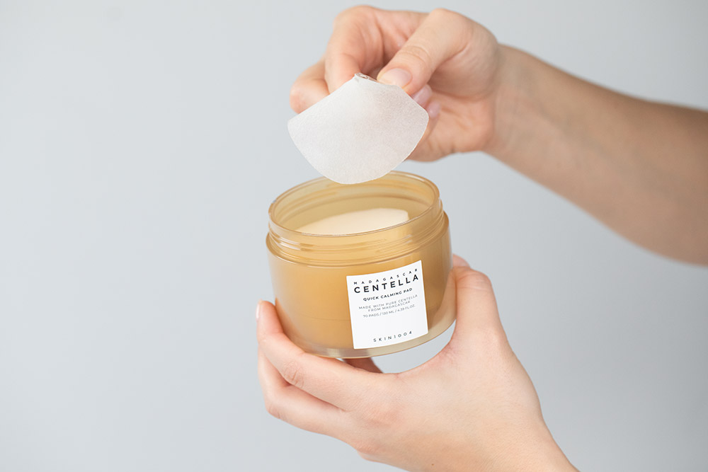 Skin1004 Madagascar Centella Quick Calming Pad Płatki kojące 70 szt. /130 ml