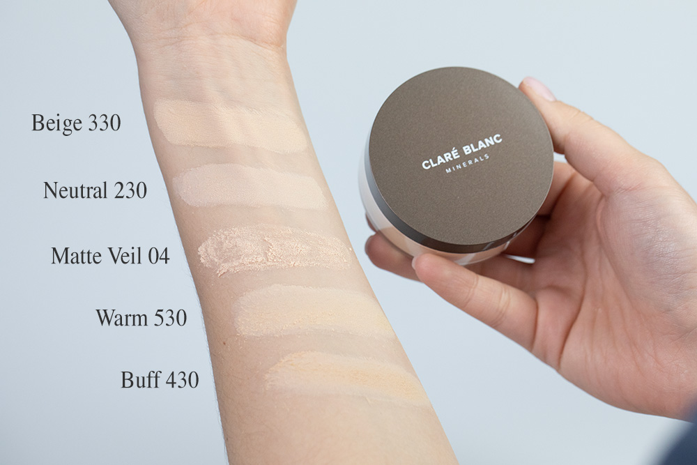 Clare Blanc Warm 520 Podkład mineralny SPF 15 - kolor ciepły/bardzo jasny (Warm 520) 14 g