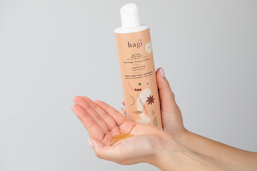 Hagi Żel Do Mycia Korzenna Pomarańcza Regenerujący żel pod prysznic 300 ml
