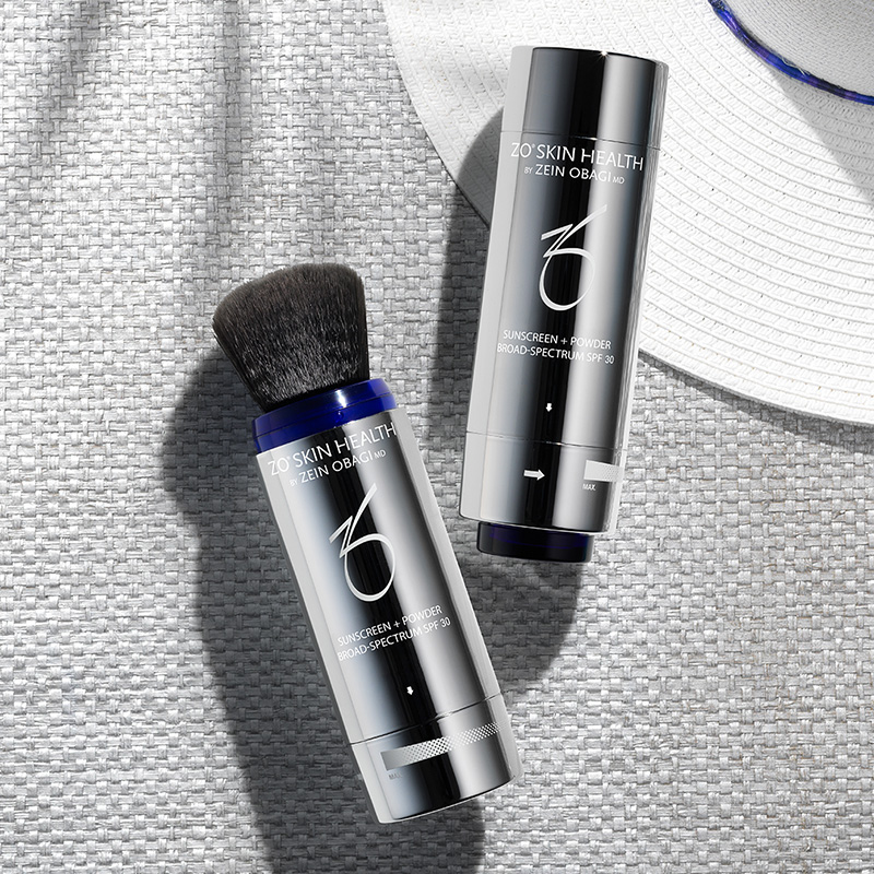 ZO Skin Health Sunscreen + Powder SPF 30 Puder mineralny z filtrem o szerokim spektrum ochrony (kolor Deep) 3 g