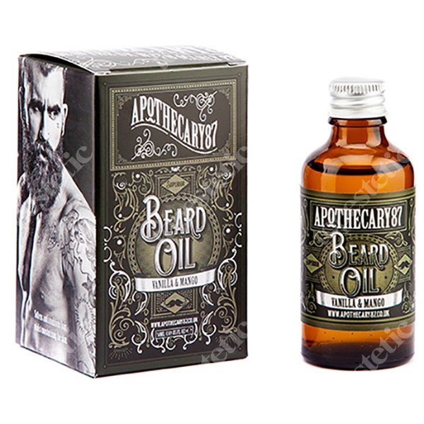 Apothecary 87 Beard Oil Mango &amp; Vanilla Olejek do brody o zapachu mango i wanilii 50 ml