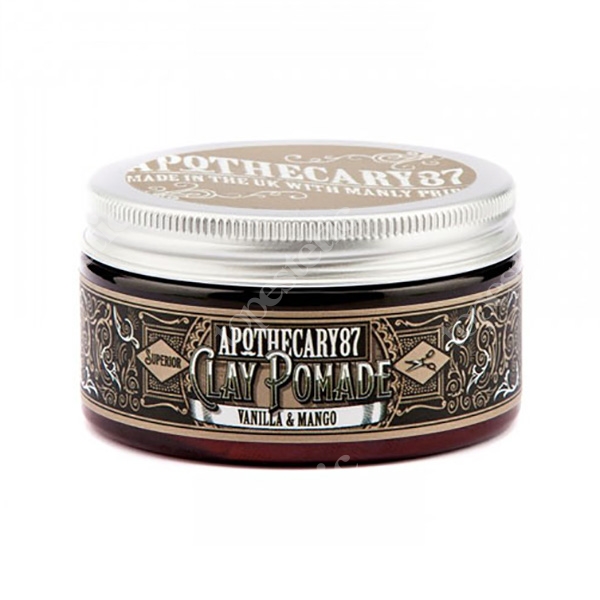 Apothecary 87 Clay Pomade Vanilla &amp; Mango Pomada do włosów o zapachu wanilia i mango 100 g