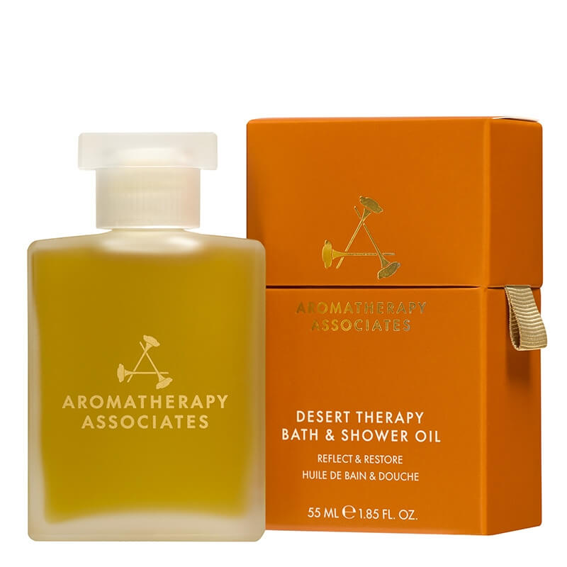Aromatherapy Associates Desert Therapy Bath And Shower Oil Uziemiający i wyciszający olejek do kąpieli 55 ml