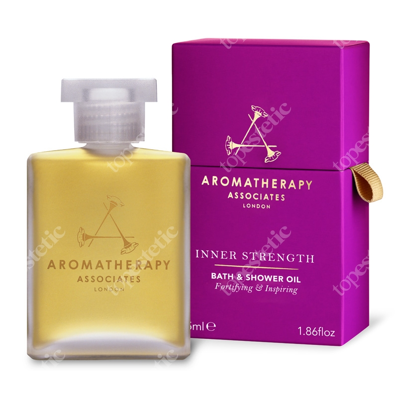 Aromatherapy Associates Inner Strength Bath &amp; Shower Oil Wzmacniający olejek do kąpieli i pod prysznic 55 ml